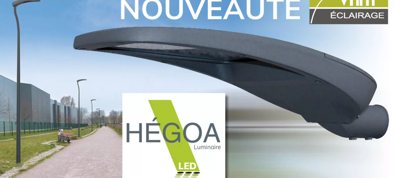Le nouveau luminaire LED Hégoa, de Vhm ÉCLAIRAGE