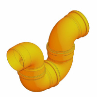 SIPHON EXTERIEUR DN150 - HAURATON